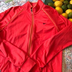 Nike zip front jacket
